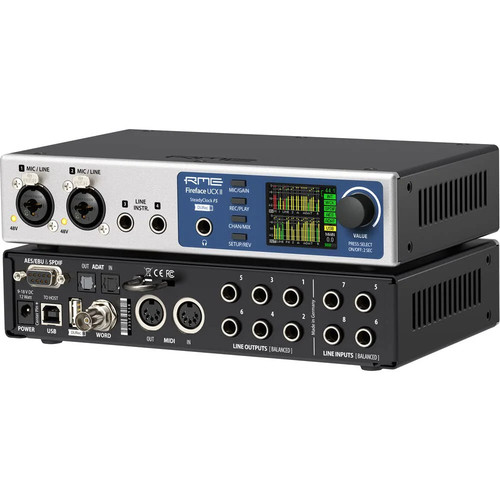 Rme fireface ucx channel - fireface, ii